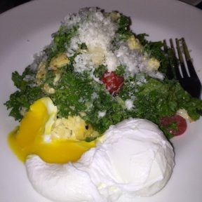 Gluten-free kale salad from The Coffee Shop